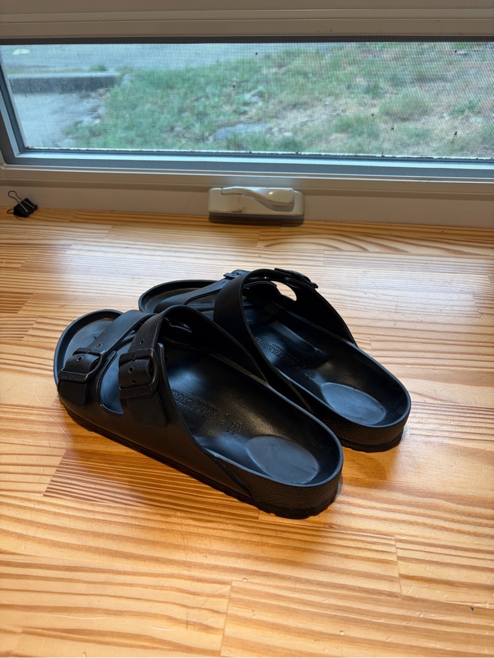 Black Men's EVA Birkenstocks
